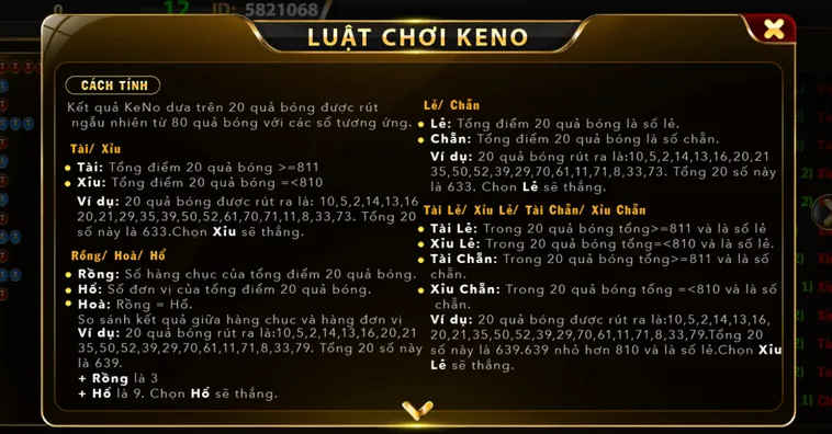 Chinh Phục Đỉnh Cao Xổ Số Siêu Tốc Với Loại Hình Keno Tại Go88 Thời Thượng