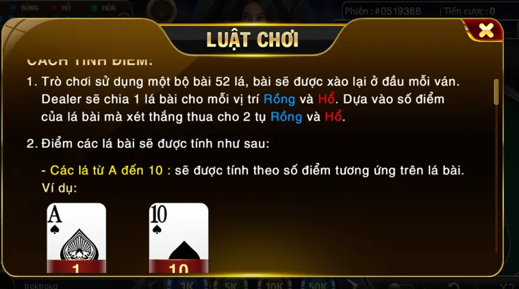 Tốc Chiến Tốc Thắng Với Game Bài Rồng Hổ Tại Go88 Đổi Thưởng Siêu Tốc