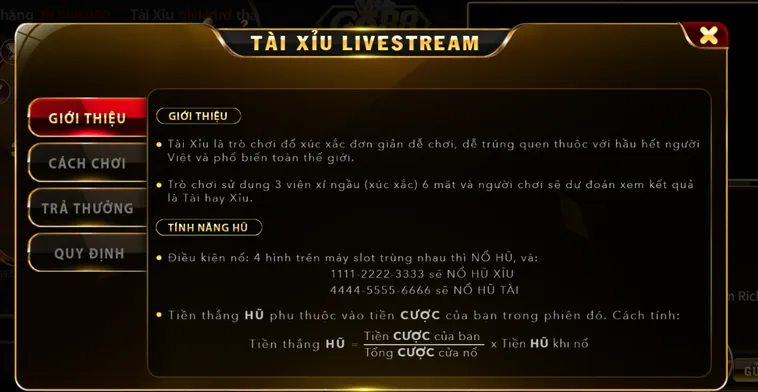 Thao Túng Quy Luật Mở Thưởng Kịch Tính Cùng Sảnh Tài Xỉu Livestream Tại Go88 Thời Thượng