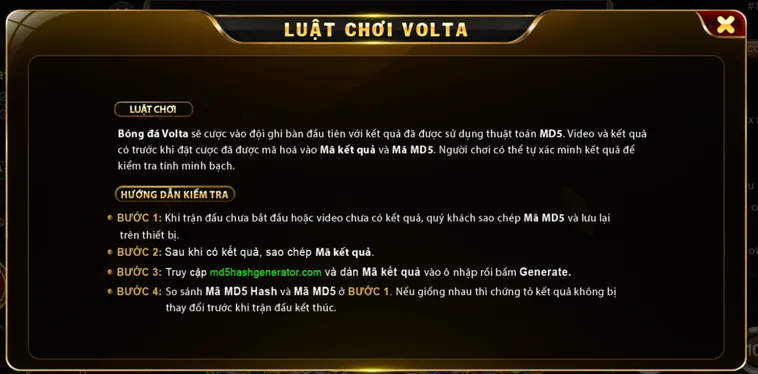 Hướng Dẫn Đặt Cược Bóng Đá Volta Tại Go88 Cho Người Đam Mê Thể Thao